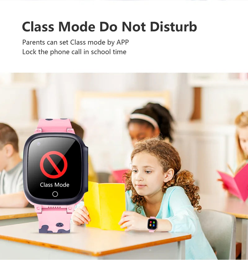 Next-Gen Kids Smart Watch – 4G, GPS, Video Call, Waterproof &amp; Temperature Monitor