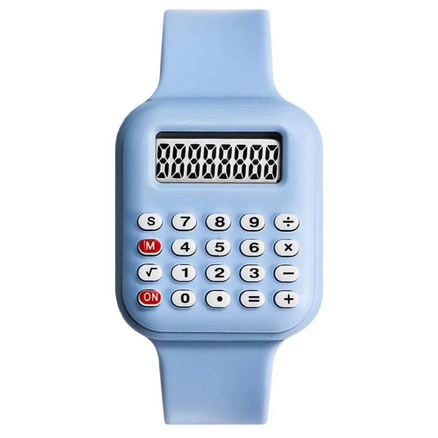 Kids Smart Watch with Calculator – LED Digital Sports Watch