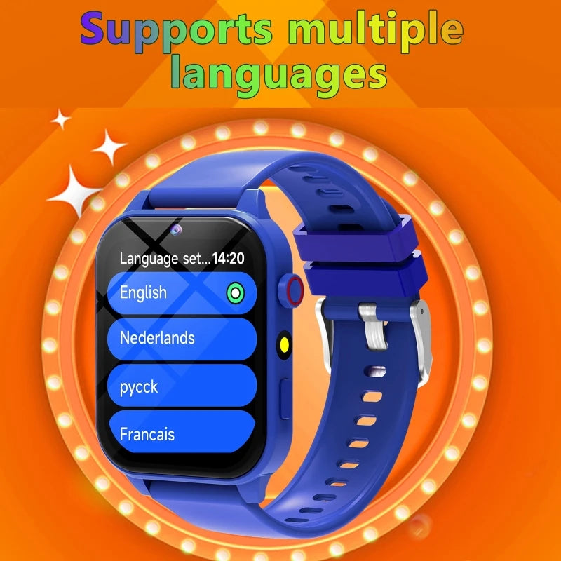 Kids Smart Game Watch – HD Color Screen, Flashlight, Sleep Tracker &amp; Waterproof