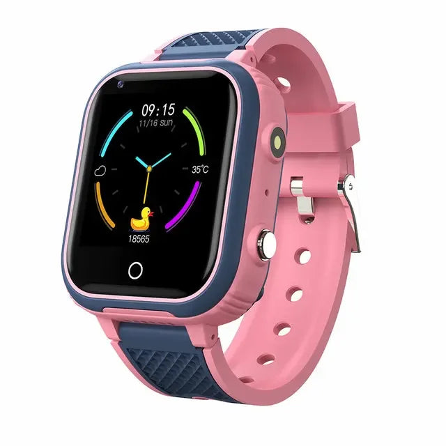 Kids 4G GPS Smartwatch – Video Calls, SOS, Camera &amp; IP67 Waterproof Protection