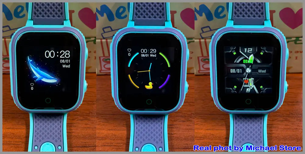 Kids 4G GPS Smartwatch – Video Calls, SOS, Camera &amp; IP67 Waterproof Protection