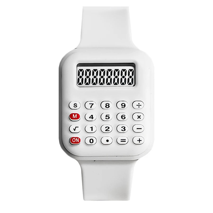 Kids Smart Watch with Calculator – LED Digital Sports Watch