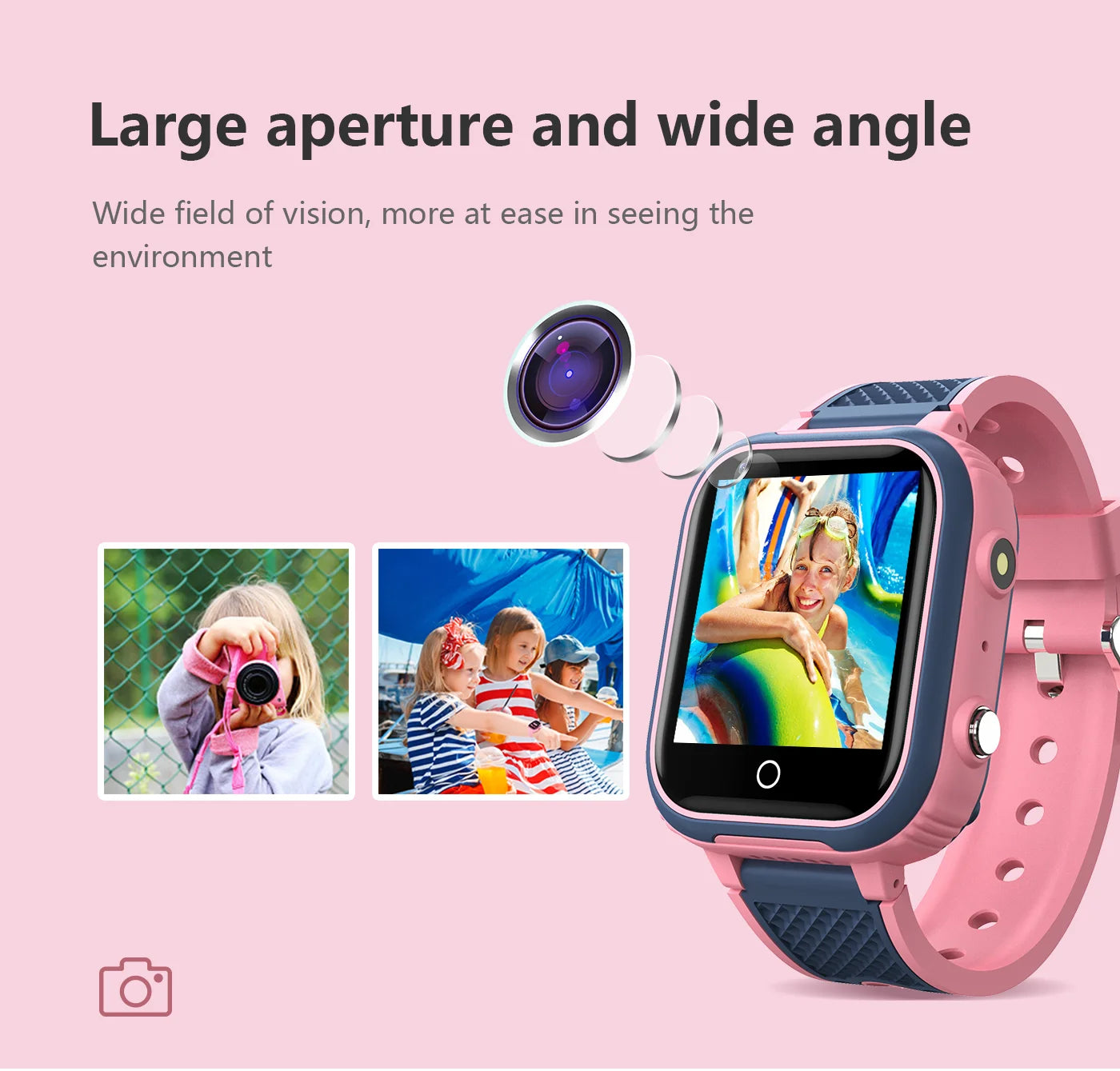 Kids 4G GPS Smartwatch – Video Calls, SOS, Camera &amp; IP67 Waterproof Protection