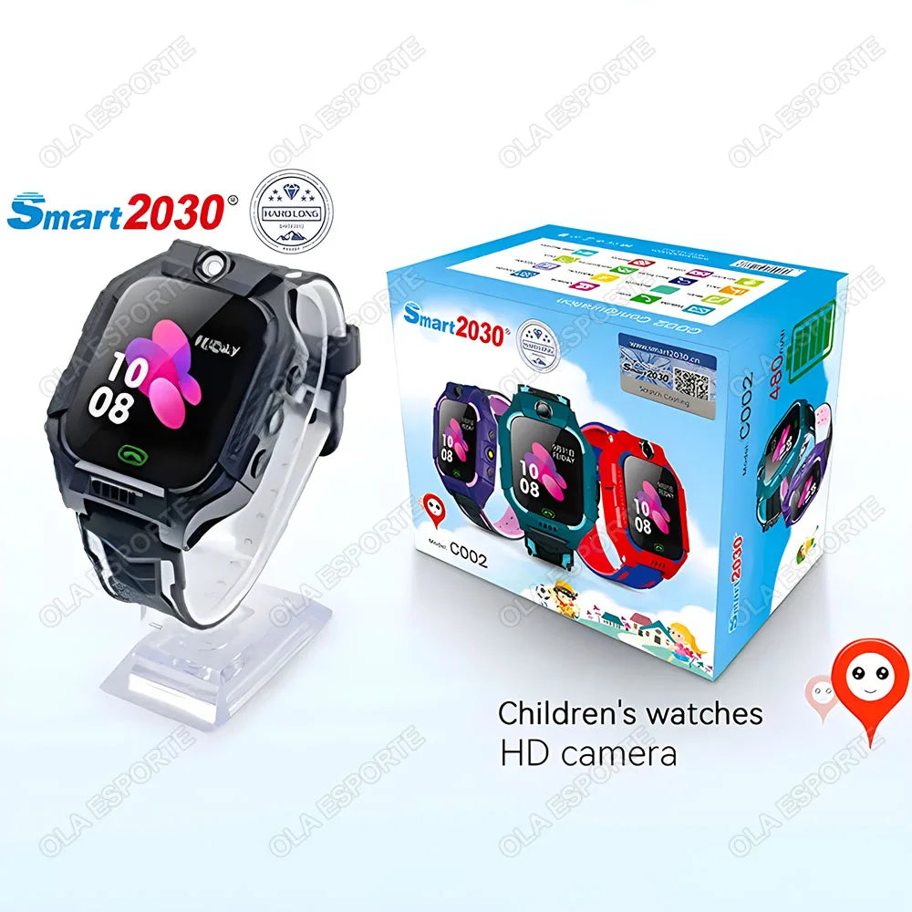 Kids Smart Watch 2G – GPS, SOS, SIM Card, Video Call, Camera &amp; Waterproof