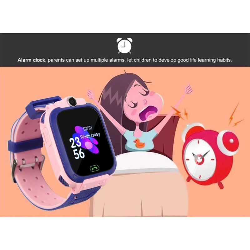 Kids Safety Smart Watch – GPS Location, Camera, Fun Apps &amp; Entertainment