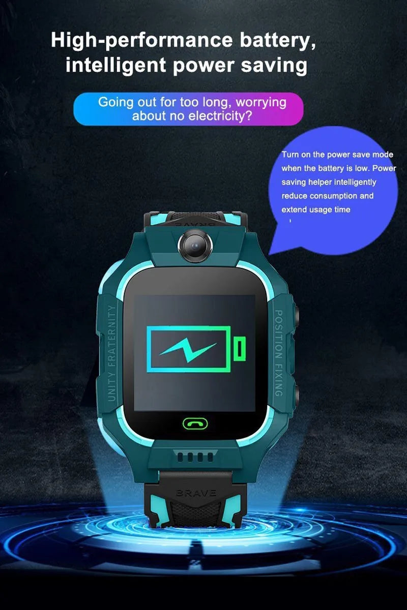 Interactive Kids Smart Watch – SIM Card, Phone Calls, Camera, Voice Requests &amp; Touch Screen
