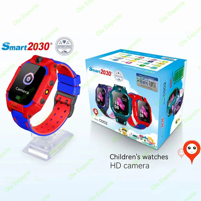 Kids Smart Watch 2G – GPS, SOS, SIM Card, Video Call, Camera &amp; Waterproof