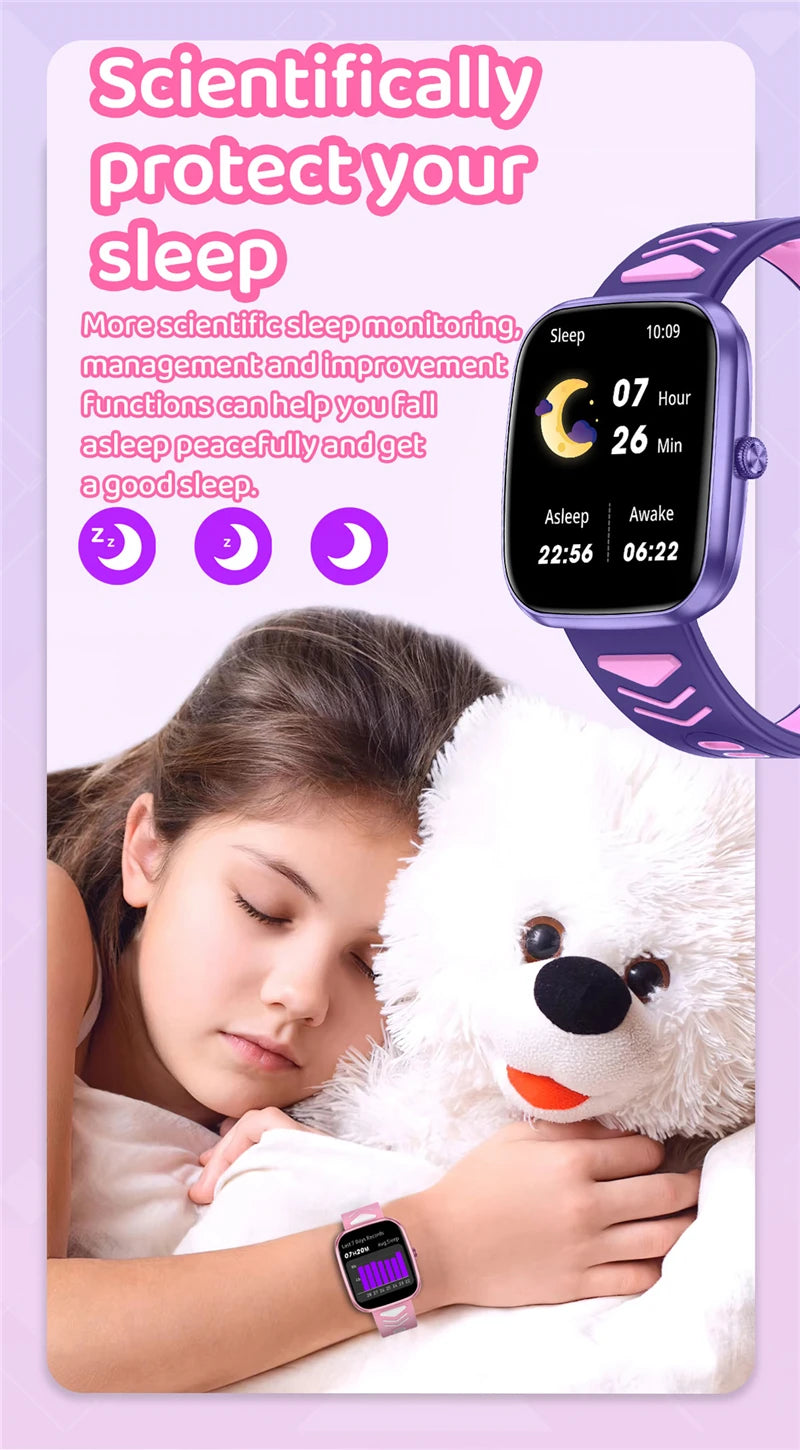 Smart Learning Watch for Kids – HD Touch Screen, Music, Games &amp; App Connection