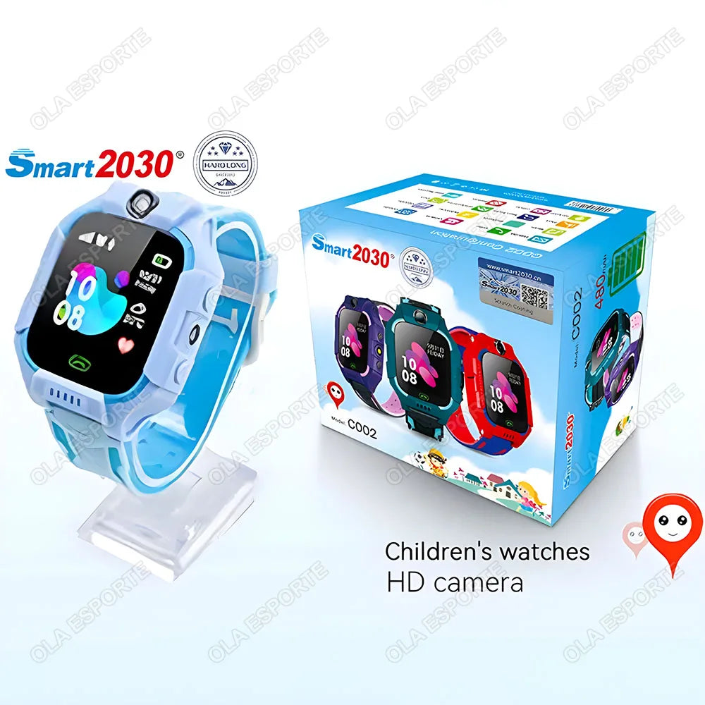 Kids Smart Watch 2G – GPS, SOS, SIM Card, Video Call, Camera &amp; Waterproof