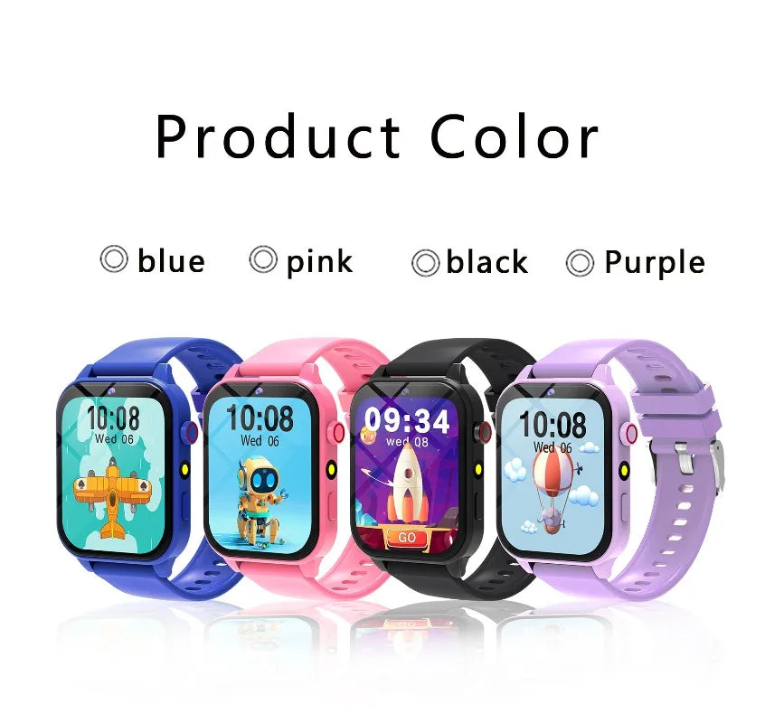 Kids Smart Game Watch – HD Color Screen, Flashlight, Sleep Tracker &amp; Waterproof