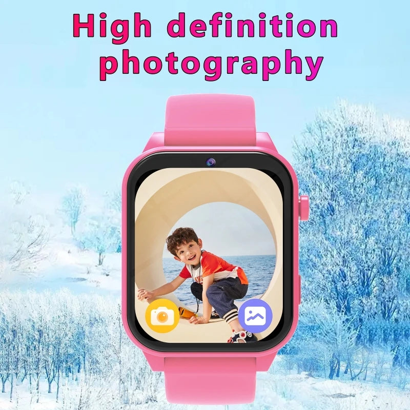Kids Smart Game Watch – HD Color Screen, Flashlight, Sleep Tracker &amp; Waterproof