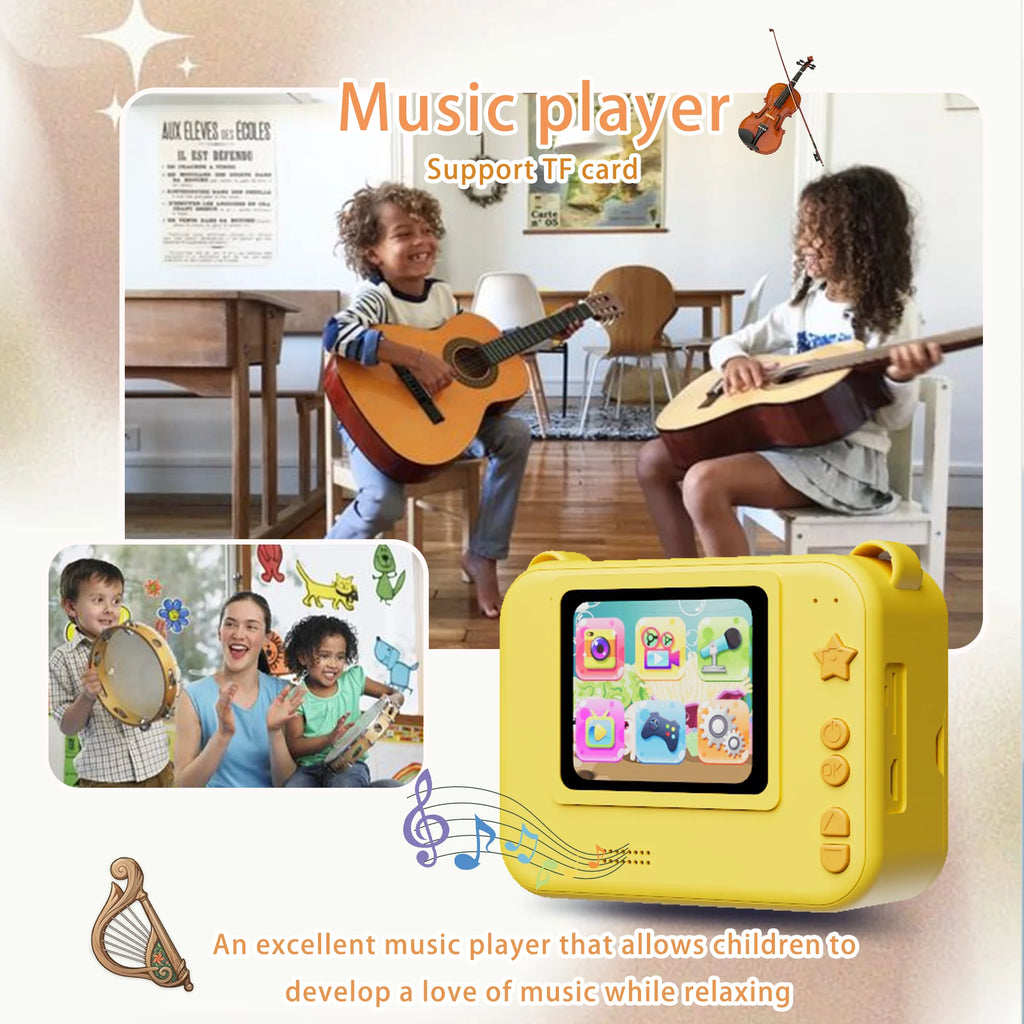 Interactive Instant Camera for Kids – Portable, Photo Printing, 3 Modes &amp; High Quality