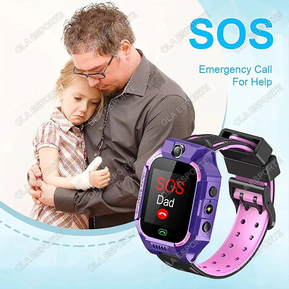 Kids Smart Watch 2G – GPS, SOS, SIM Card, Video Call, Camera &amp; Waterproof