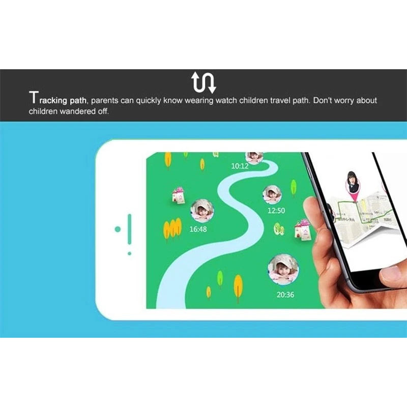 Kids Safety Smart Watch – GPS Location, Camera, Fun Apps &amp; Entertainment