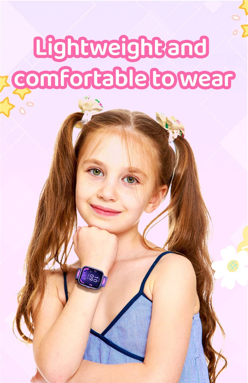 Smart Learning Watch for Kids – HD Touch Screen, Music, Games &amp; App Connection