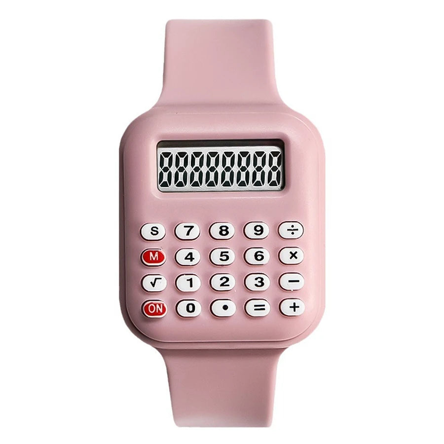 Kids Smart Watch with Calculator – LED Digital Sports Watch