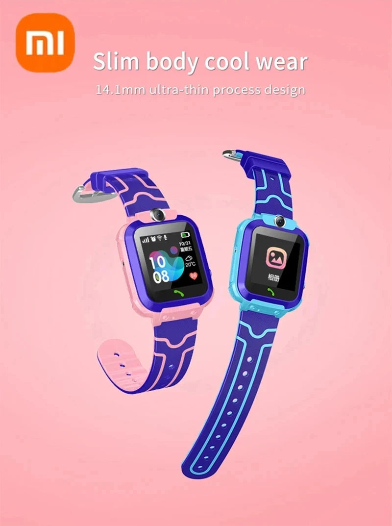 Kids Smart Watch – SOS, GPS Location, SIM Card Call, Camera &amp; Waterproof | iOS &amp; Android