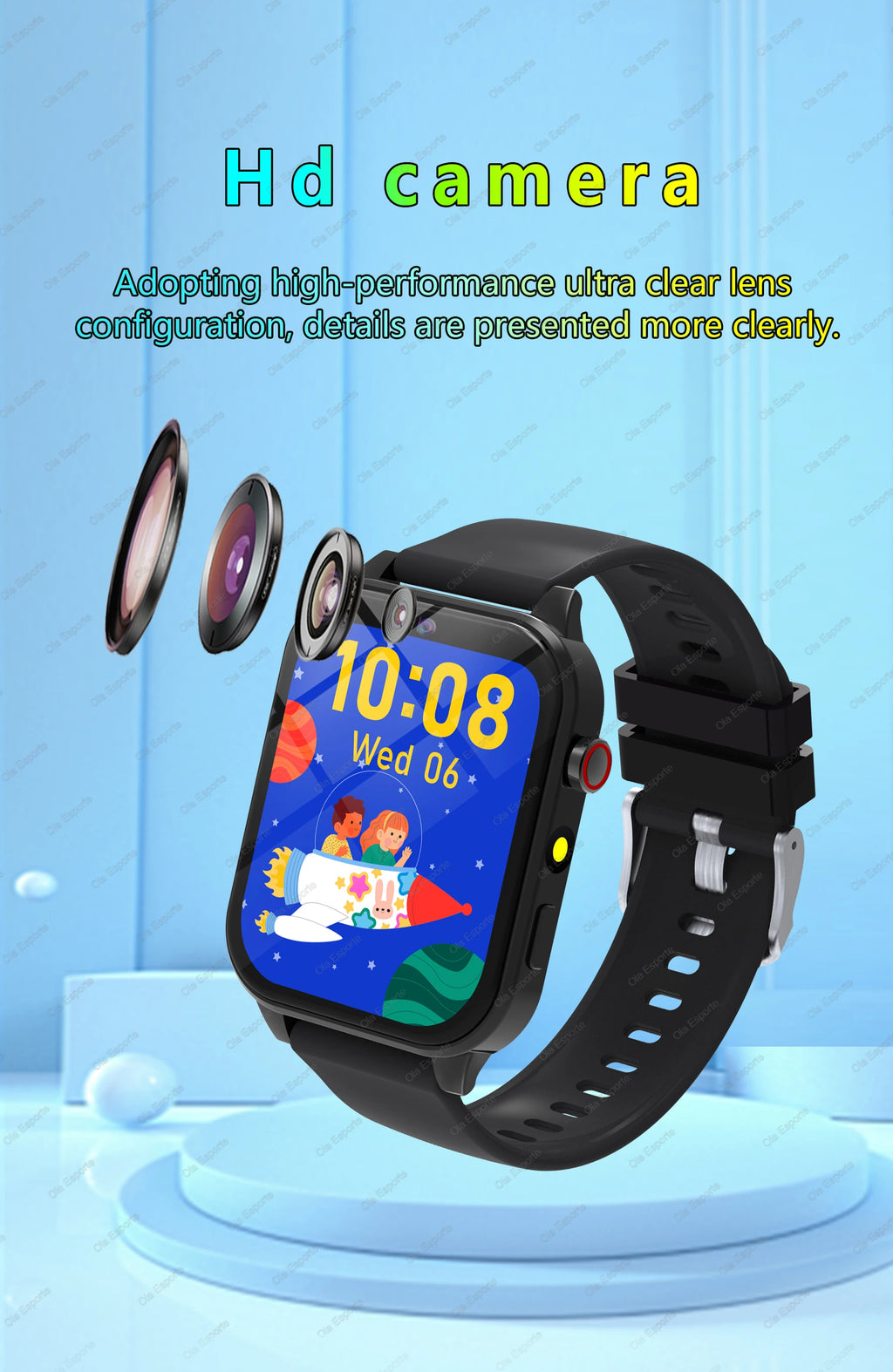Kids Digital Smart Watch – 18 Games, Pedometer, Sleep Tracker, Calculator &amp; Stopwatch