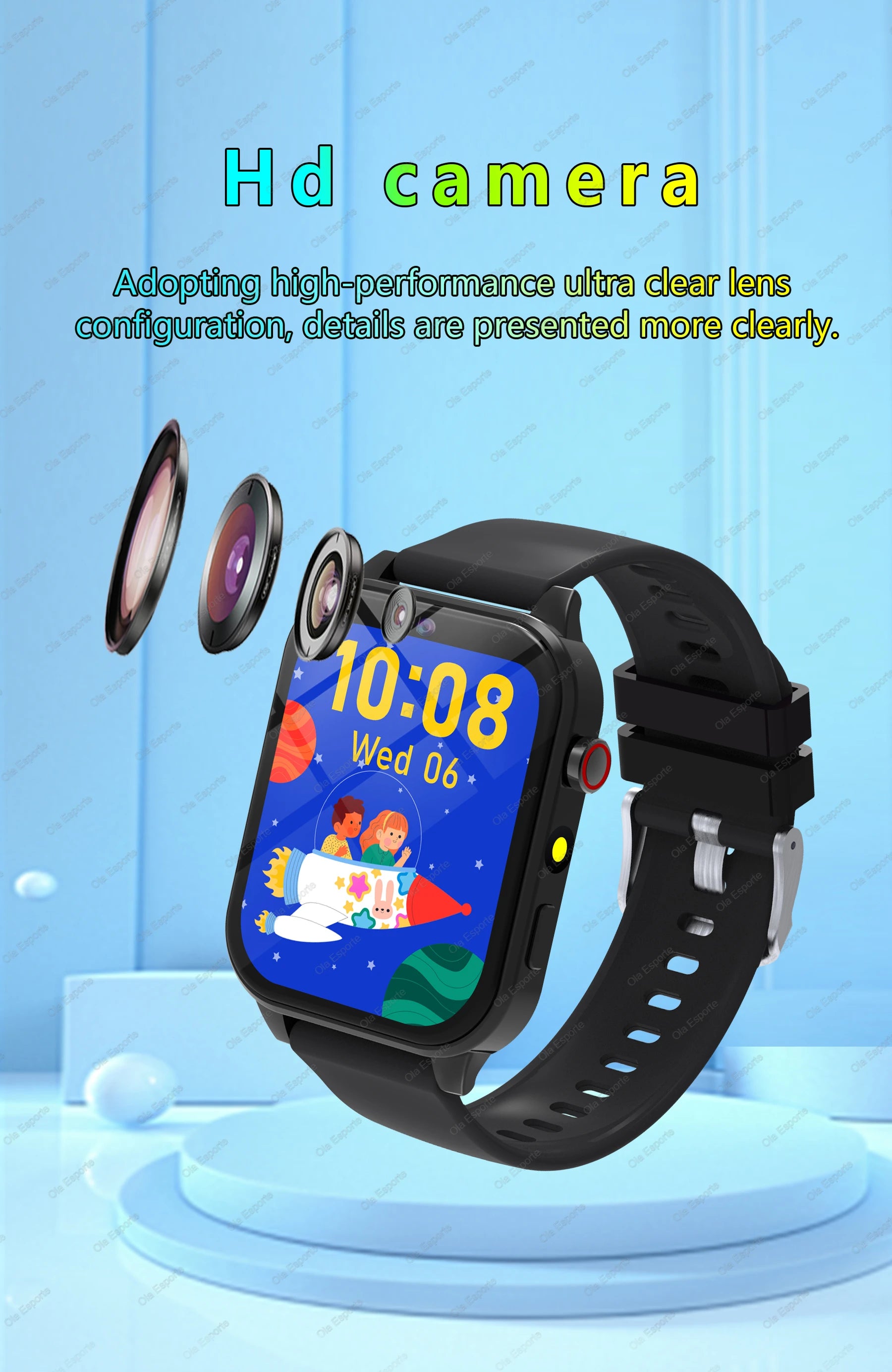 Kids Digital Smart Watch – 18 Games, Pedometer, Sleep Tracker, Calculator &amp; Stopwatch