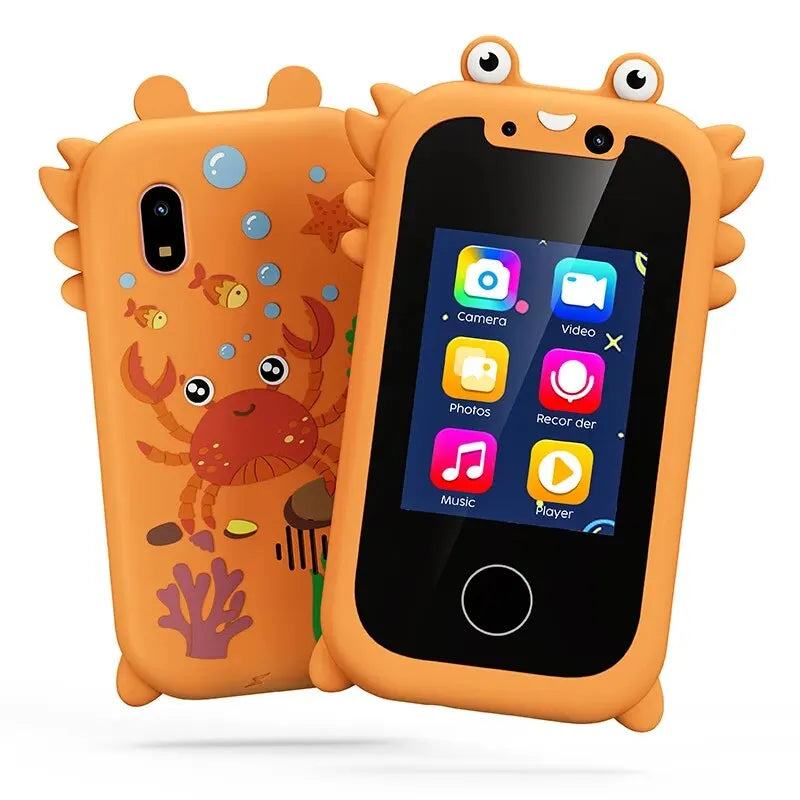 Interactive Kids Smart Phone – Touchscreen, Music, Selfie Camera &amp; Educational Fun