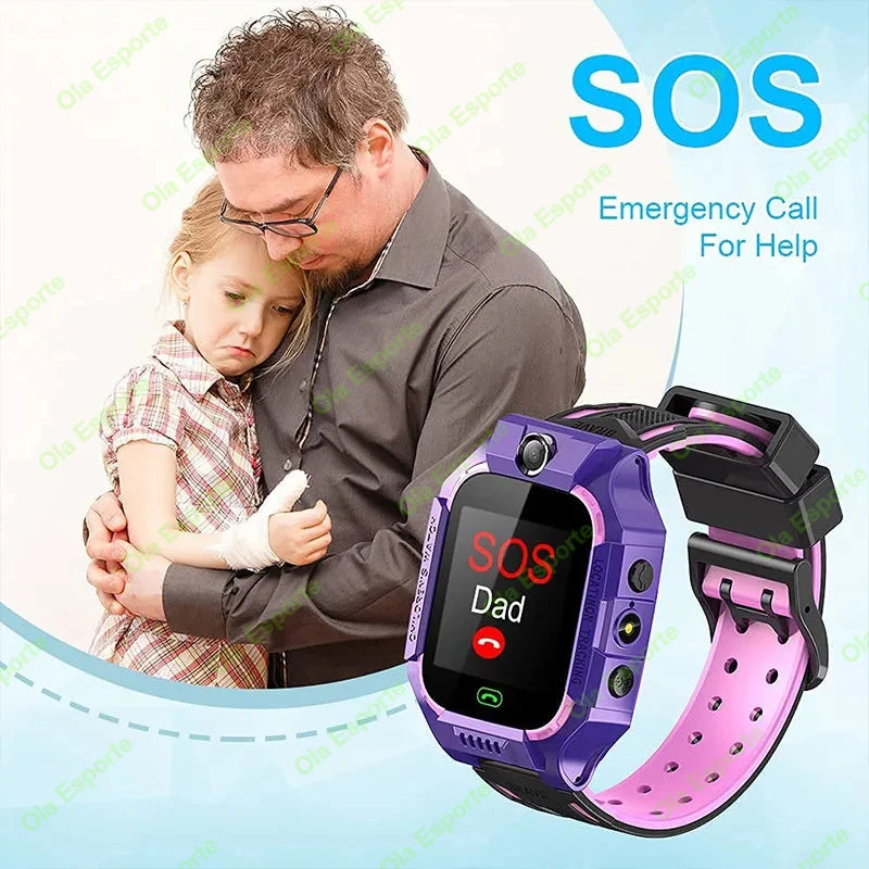 Kids Smart Watch 2G – GPS, SOS, SIM Card, Video Call, Camera &amp; Waterproof