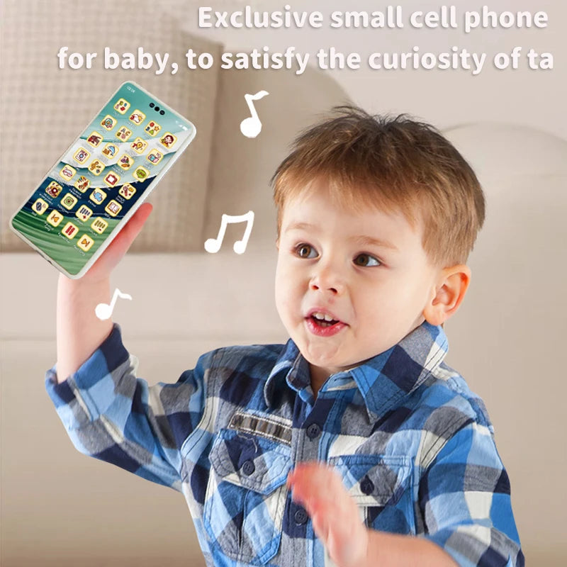 Toddler Learning Toy Phone – Interactive Stories, Music &amp; Early English Education