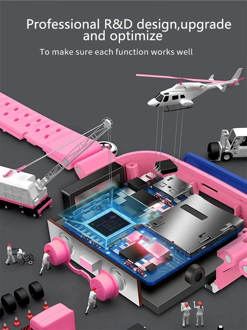 Kids Smart Watch – SOS, GPS Location, SIM Card Call, Camera &amp; Waterproof | iOS &amp; Android